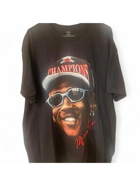 Player Y Tees Michael Jordan Chicago Bulls Champions Graphic Tee - XL